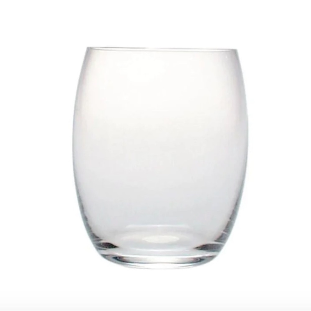 NWT,ALESSI SG52/43 MAMI TRANSPARENT WATER GLASS 6 glasses